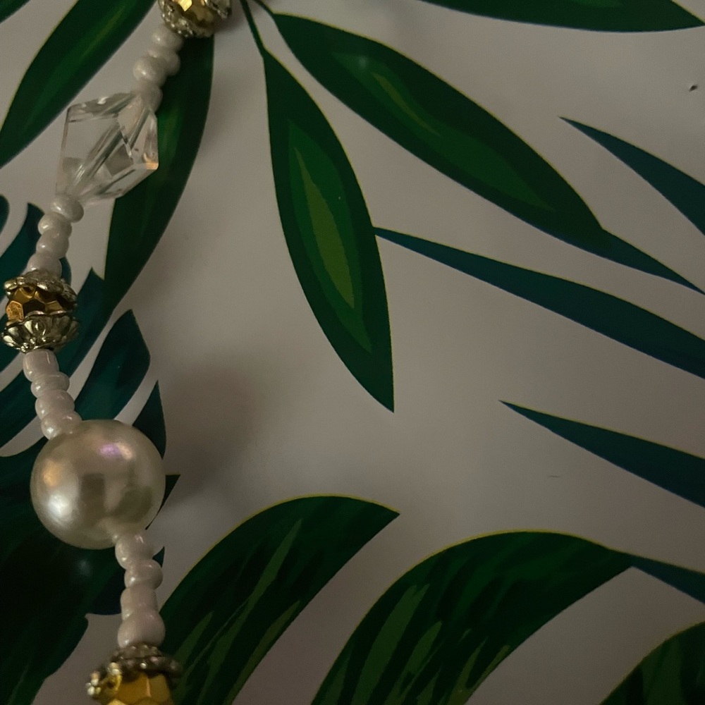 Vintage Pearl Beaded Necklace - Picture 4 of 5